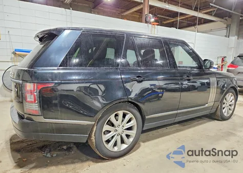 2016 Land Rover Range Rover Hse z USA, uszkodzony, nr VIN SALGS2KF8GA244949